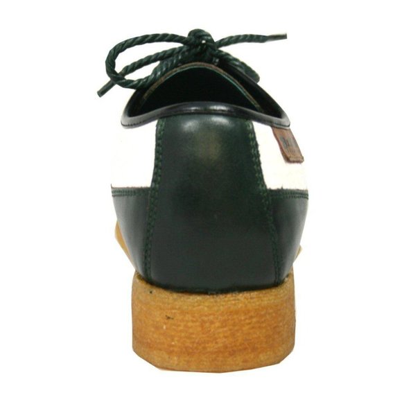 British Walkers Men's Crown 2 Dark Green & White Snake Skin - Picture 5 of 6